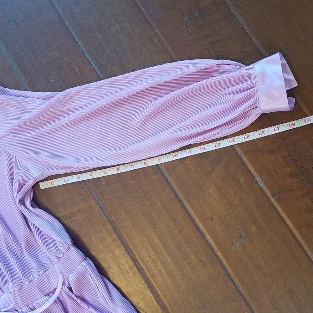 Blue B Light Purple Long Sleeve Romper - Picture 5 of 11